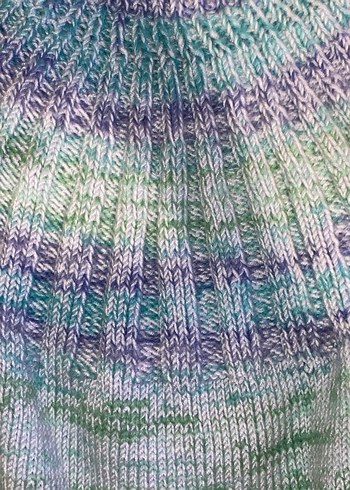 y2k vintage renkli kazak - Görsel 3