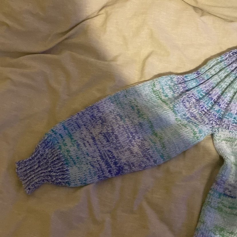 y2k vintage renkli kazak - Görsel 4