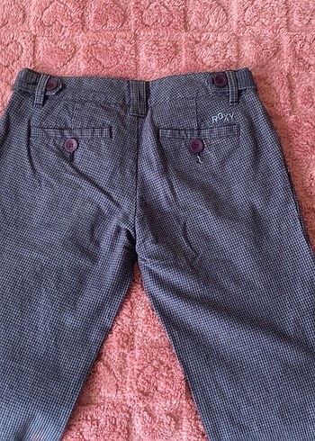 y2k vintage low waist flare roxy pantolon - Görsel 3