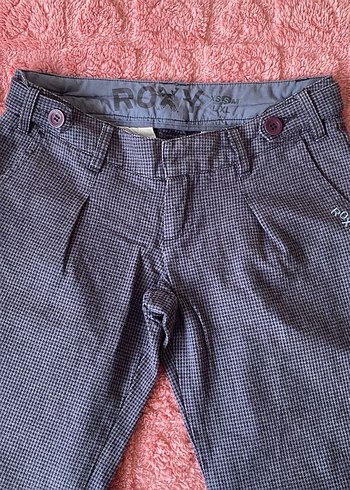 y2k vintage low waist flare roxy pantolon - Görsel 2