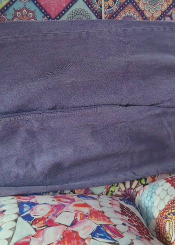 36 Beden zara menekşe rengi pantolon