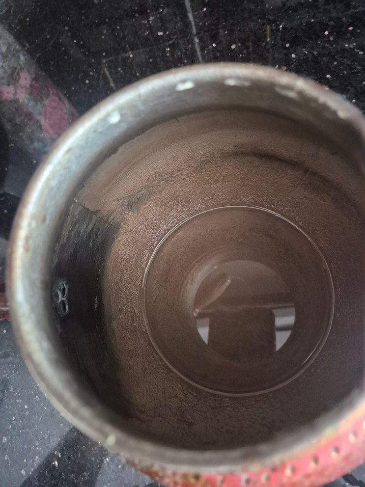 Kırmızı Bakır Çaydanlık - Görsel 3