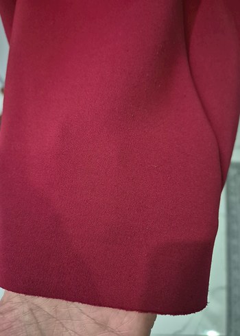 Bordo etek skuba kumaş - Görsel 3