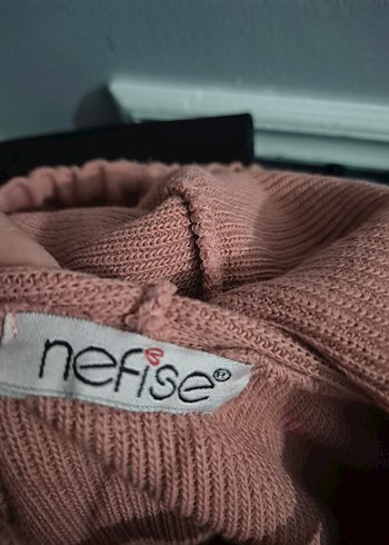 Kadın somon Triko Elbise - Görsel 7