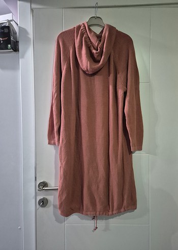 Kadın somon Triko Elbise - Görsel 2