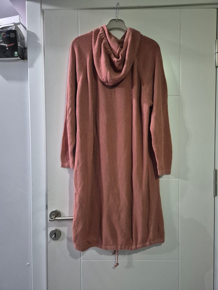 Kadın somon Triko Elbise - Görsel 2