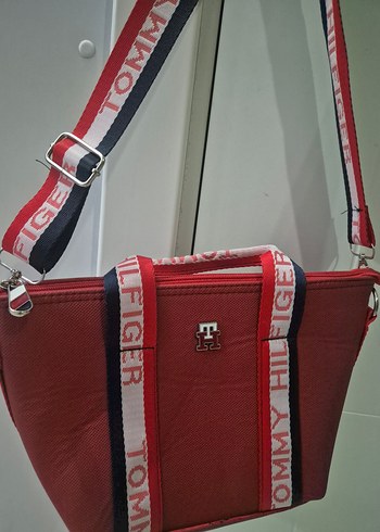 Kırmızı Kadın Omuz Çantası - Görsel 6