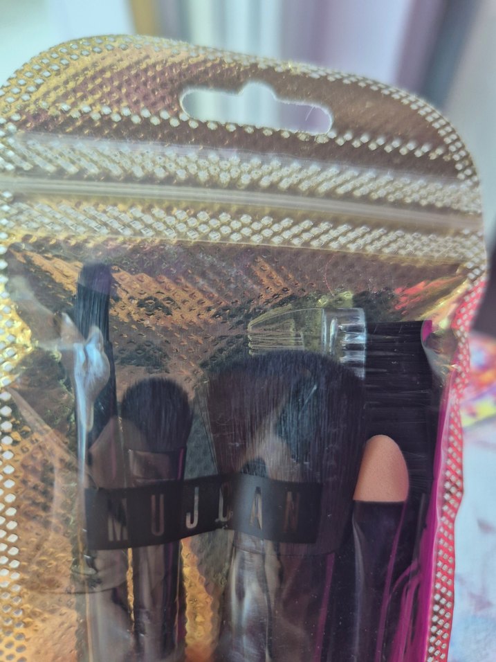 Siyah 7 Parça Makyaj Fırçası Seti - Görsel 4