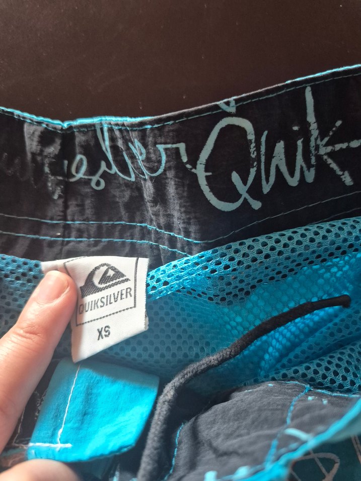 Mavi Desenli Erkek Deniz Şortu - Görsel 2