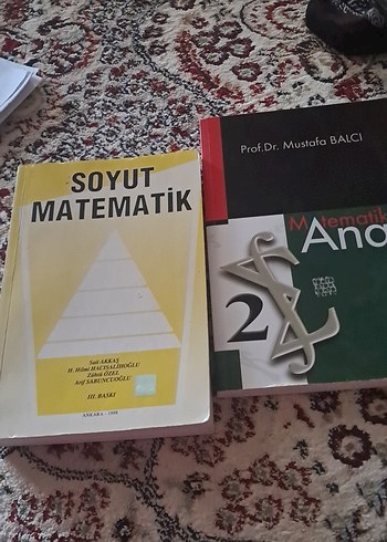 Soyut Matematik ve Matematik Analiz Kitapları