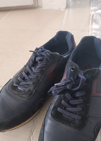 uspa orjinal Lacivert Bağcıklı Erkek Spor Ayakkabı46 nhmara
