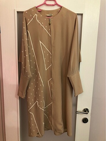 Armine krem/bej tunik-kap