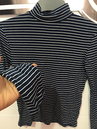 çizgili t-shirt