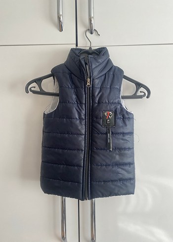 Fermuarlı Gri çocuk şişme yelek - Görsel 7