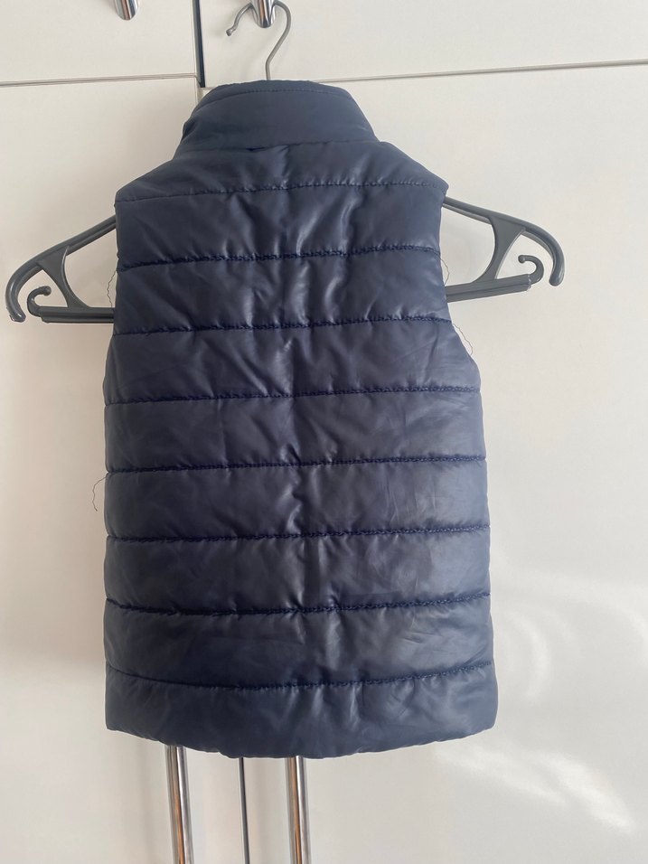 Fermuarlı Gri çocuk şişme yelek - Görsel 4