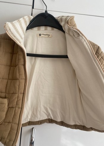 Kahverengi Nakışlı Erkek Çocuk Ceketi - Görsel 7