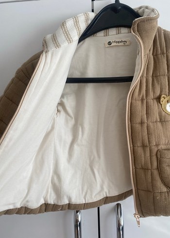 Kahverengi Nakışlı Erkek Çocuk Ceketi - Görsel 6