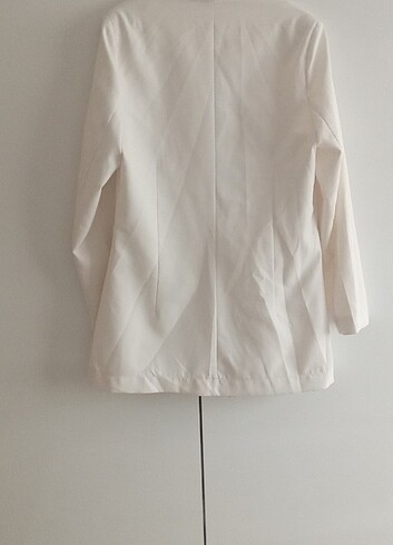 40 Beden beyaz Renk Blzir ceket