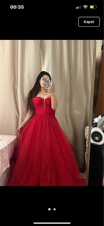 After party elbise kısa gelinlik - Görsel 6