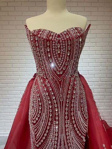 After party elbise kısa gelinlik - Görsel 5