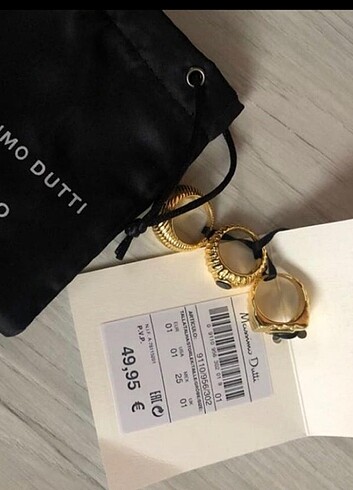 Massimo Dutti Massimodutti yüzük seti