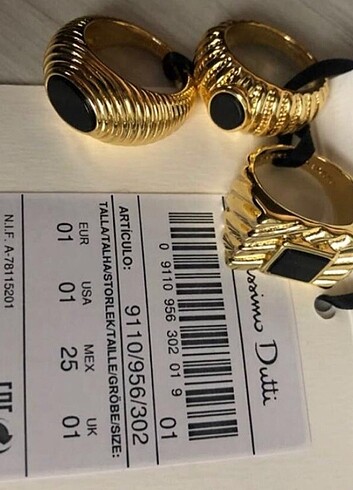 Beden Massimodutti yüzük seti