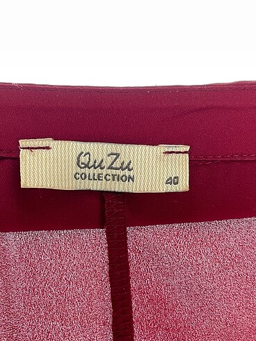 40 Beden bordo Renk Quzu Bluz %70 İndirimli.