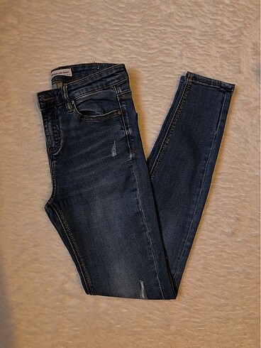 Stradivarius yüksek bel jean
