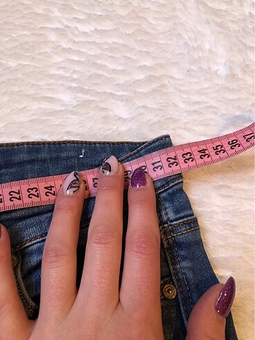 xs Beden lacivert Renk Stradivarius yüksek bel jean