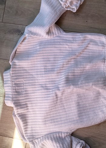 s Beden beyaz Renk ADL Düğmeli Beyaz Kadın Bomber Ceket