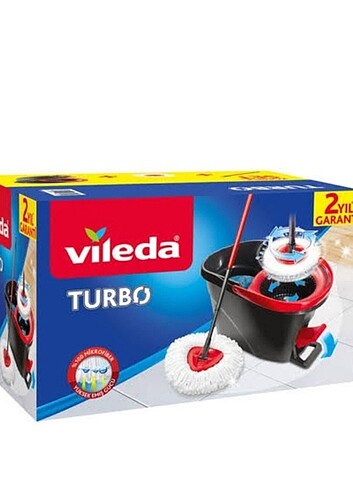 Vileda Turbo Temizlik Seti 2 yıl garantili 