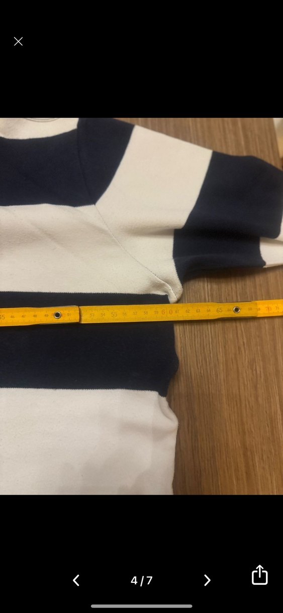 Kırmızı yakalı uzun kollu erkek polo tişört - Görsel 4