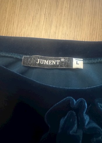 Jument marka kadife şık elbise - Görsel 3