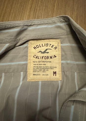 Gri Düğmeli Erkek Gömlek Uzun Kollu - Görsel 3