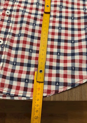 Erkek Çok Renkli Kareli uzun Kollu Gömlek - Görsel 7