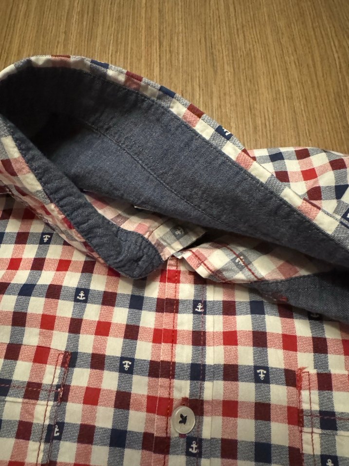 Erkek Çok Renkli Kareli uzun Kollu Gömlek - Görsel 4