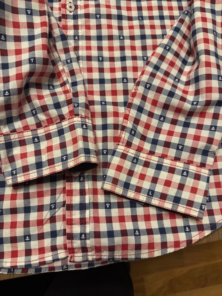 Erkek Çok Renkli Kareli uzun Kollu Gömlek - Görsel 5