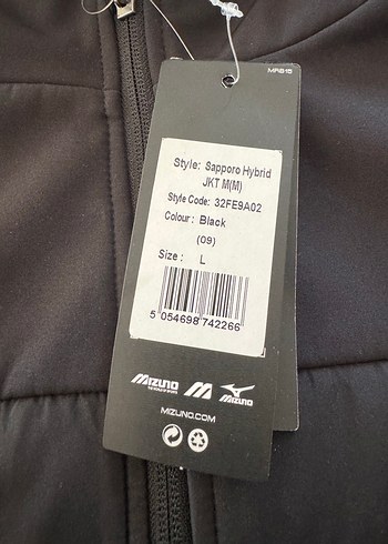 Orjinal mizuno erkek kaban - Görsel 5
