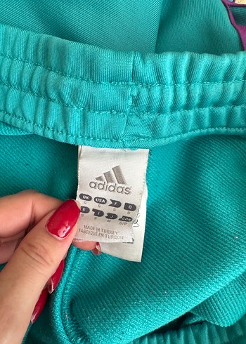 17-18 years Beden Kız Turkuaz Dar Kesim adidas Eşofman Altı