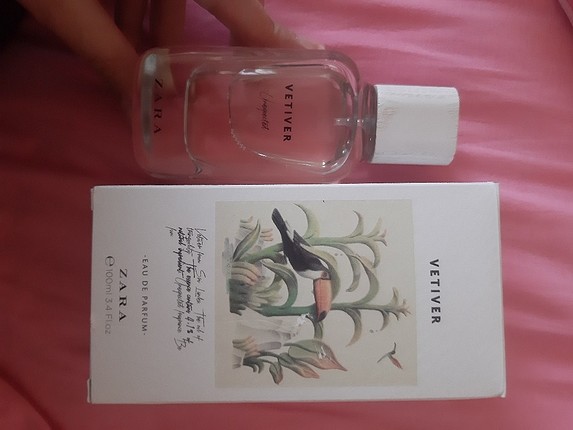 Zara Vetiver Parfum Sıfır