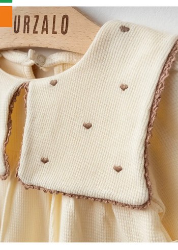 Diğer Jammybaby Kız Bebek Pamuklu Dantelli Elbise
