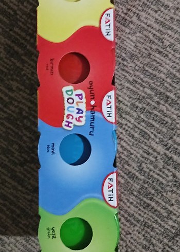 Play-Doh Renkli Eğitici Oyuncak - 4 Renkli Kalıplar
