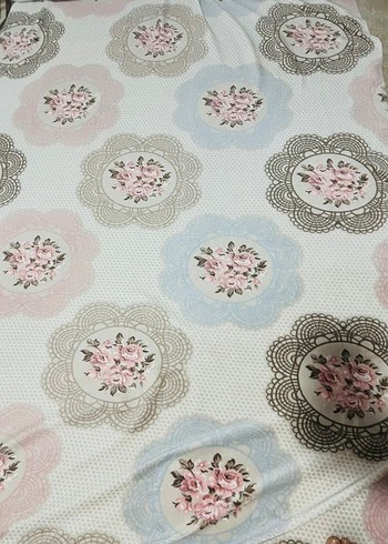 Çiçek Desenli HALI ÖRTÜSÜ #HALIÖRTÜS - Görsel 5