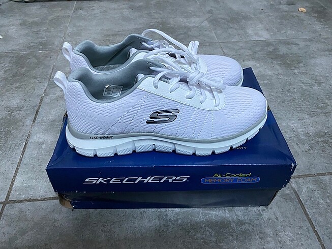 Skechers Track Erkek Beyaz Spor Ayakkabı