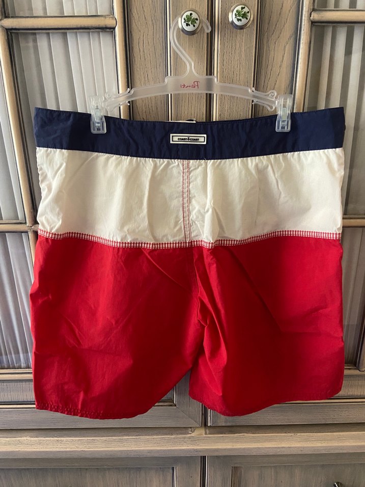 Kırmızı Mini Erkek Deniz Şortu - Görsel 2