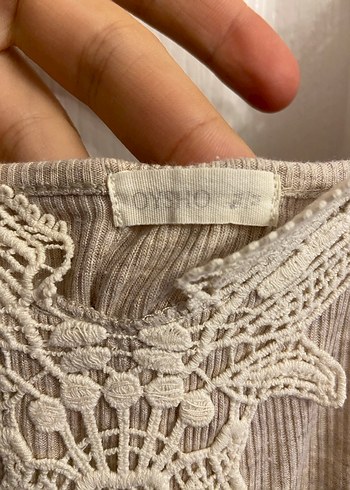 Oysho Dantel Detay Kadın Pijama Tulum - Görsel 5