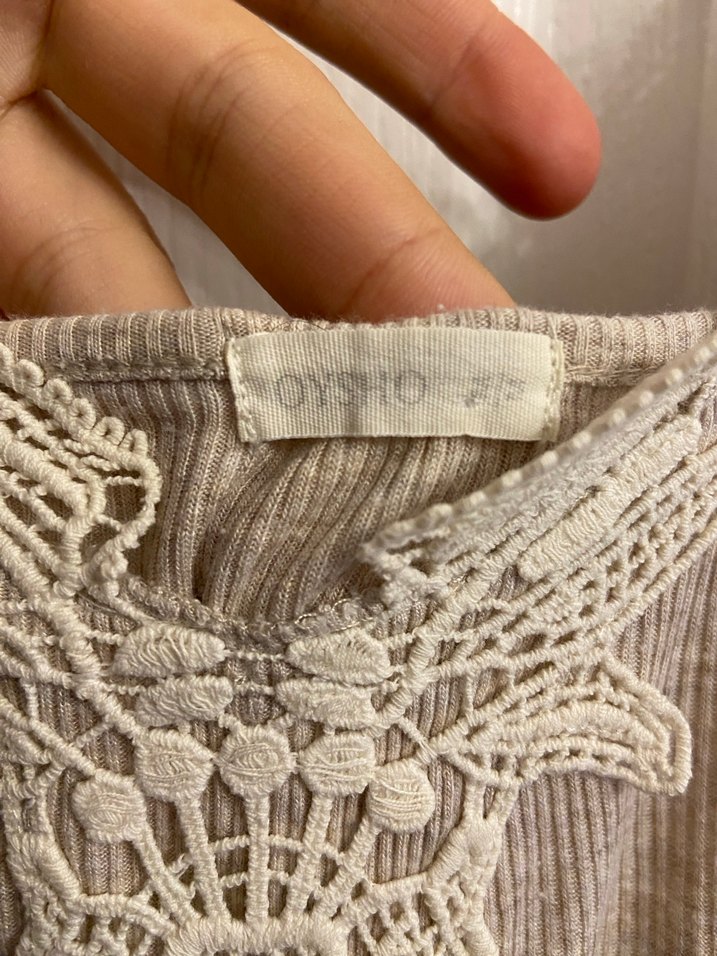 Oysho Dantel Detay Kadın Pijama Tulum - Görsel 5