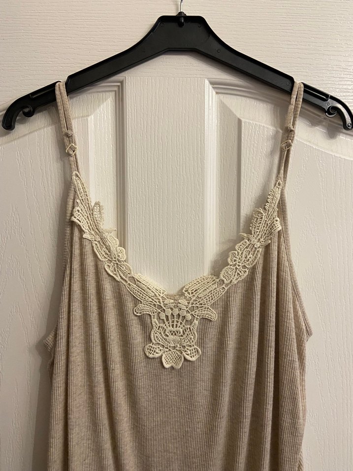 Oysho Dantel Detay Kadın Pijama Tulum - Görsel 2