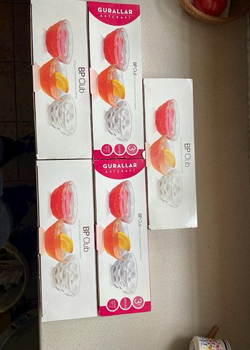 Gürallar Porselen Kutu 3 adet 3x5 adet - Görsel 4