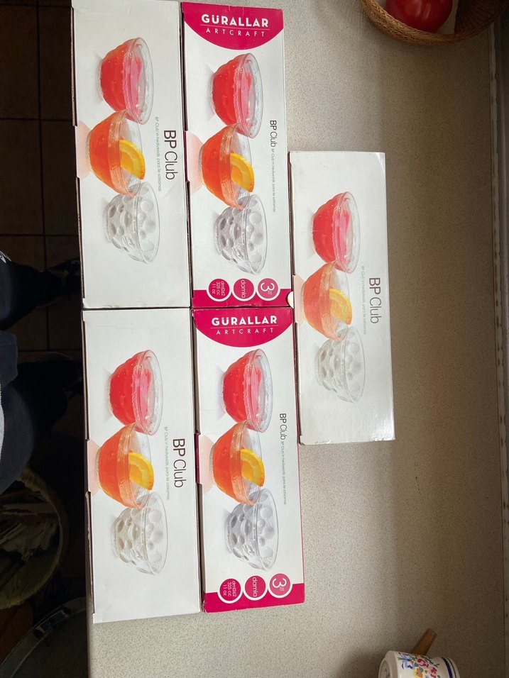 Gürallar Porselen Kutu 3 adet 3x5 adet - Görsel 4